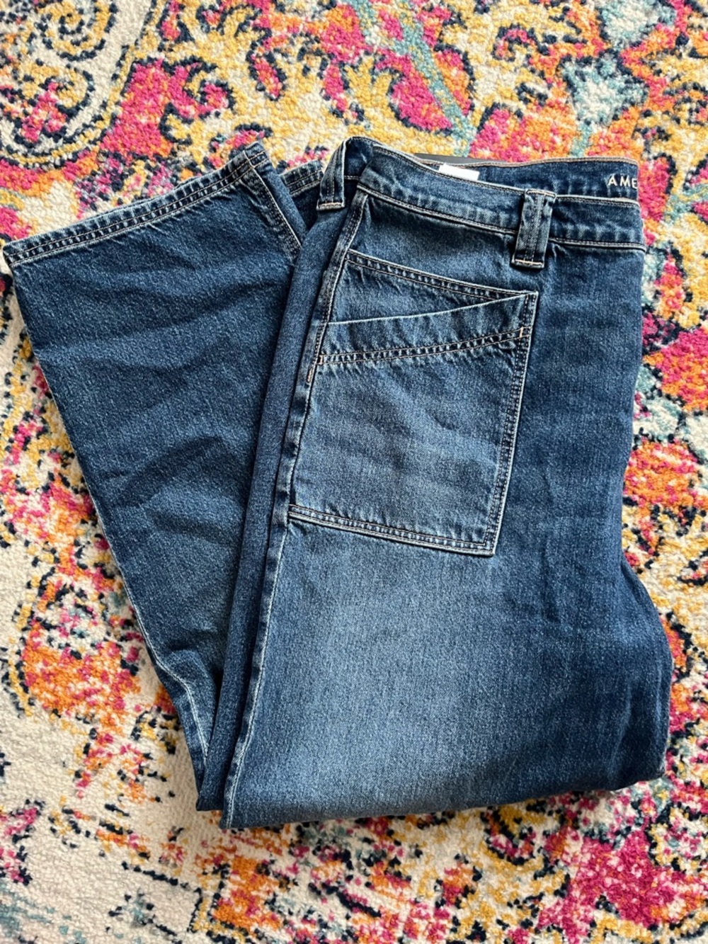 American Eagle baggy straight jeans, 16 - Picture 3 of 5